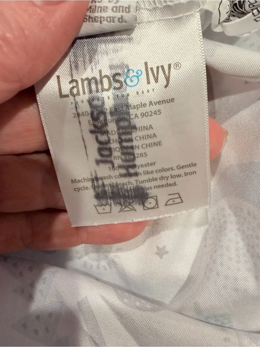 Disney Baby Lambs & Ivy Fitted Crib Sheet- Winnie the Pooh